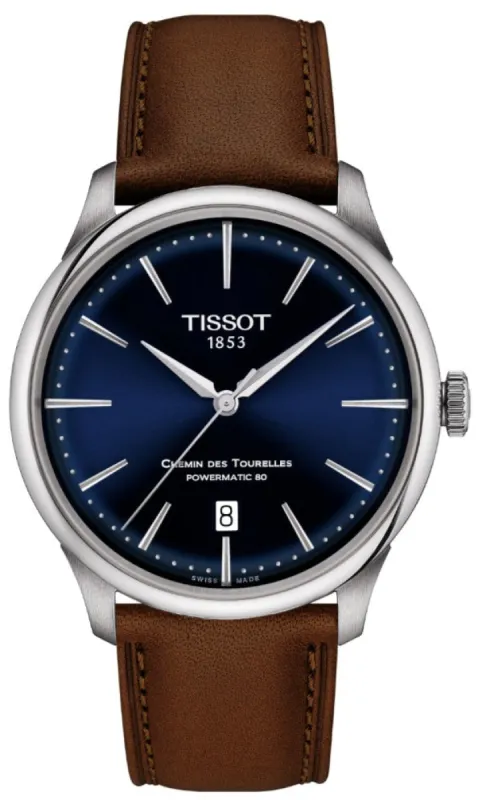 Tissot Chemin des Tourelles Powermatic 80 39 sold by C.W. Sellors