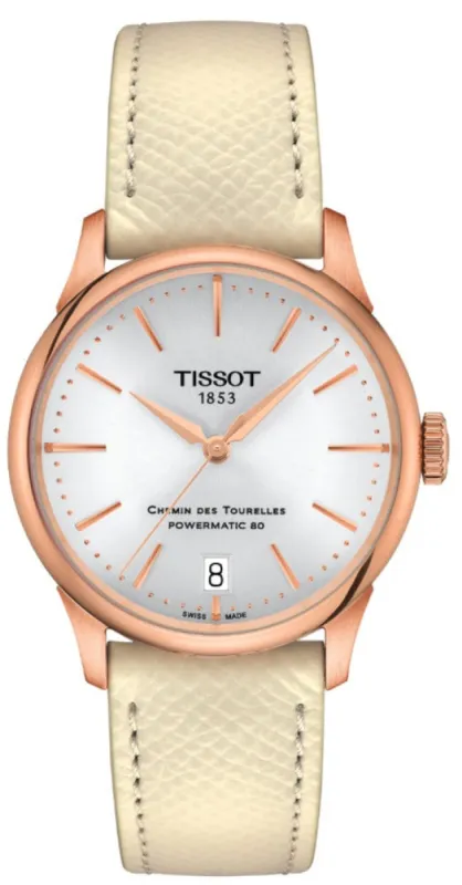 Tissot Chemin des Tourelles Powermatic 80 34 sold by C.W. Sellors