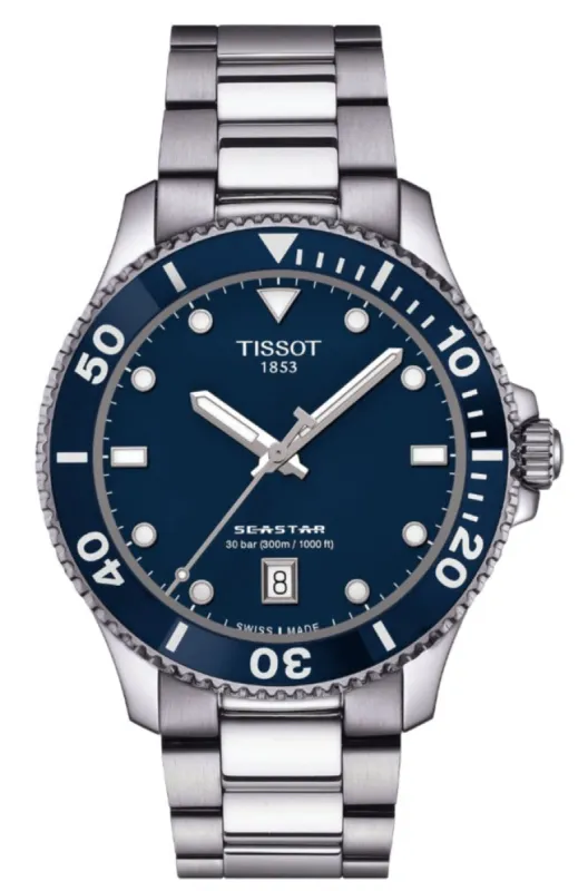 Tissot Seastar 1002 sold by C.W. Sellors