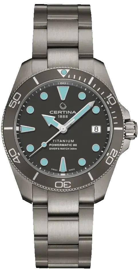 Certina DS Action Diver Titanium sold by C.W. Sellors