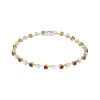 18ct Yellow and White Gold Ruby Diamond Tennis Bracelet sold by C.W. Sellors