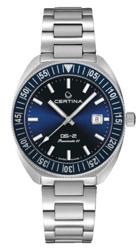 Certina DS-2 Turning Bezel sold by C.W. Sellors