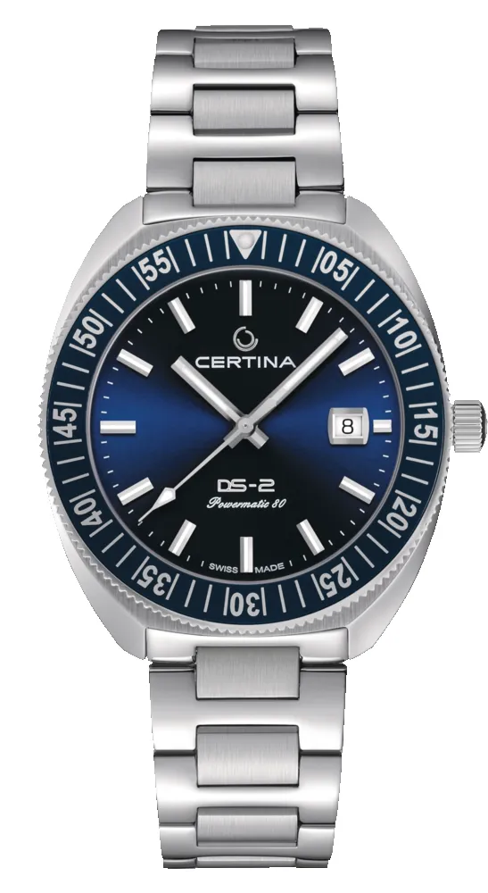 Certina DS-2 Turning Bezel sold by C.W. Sellors
