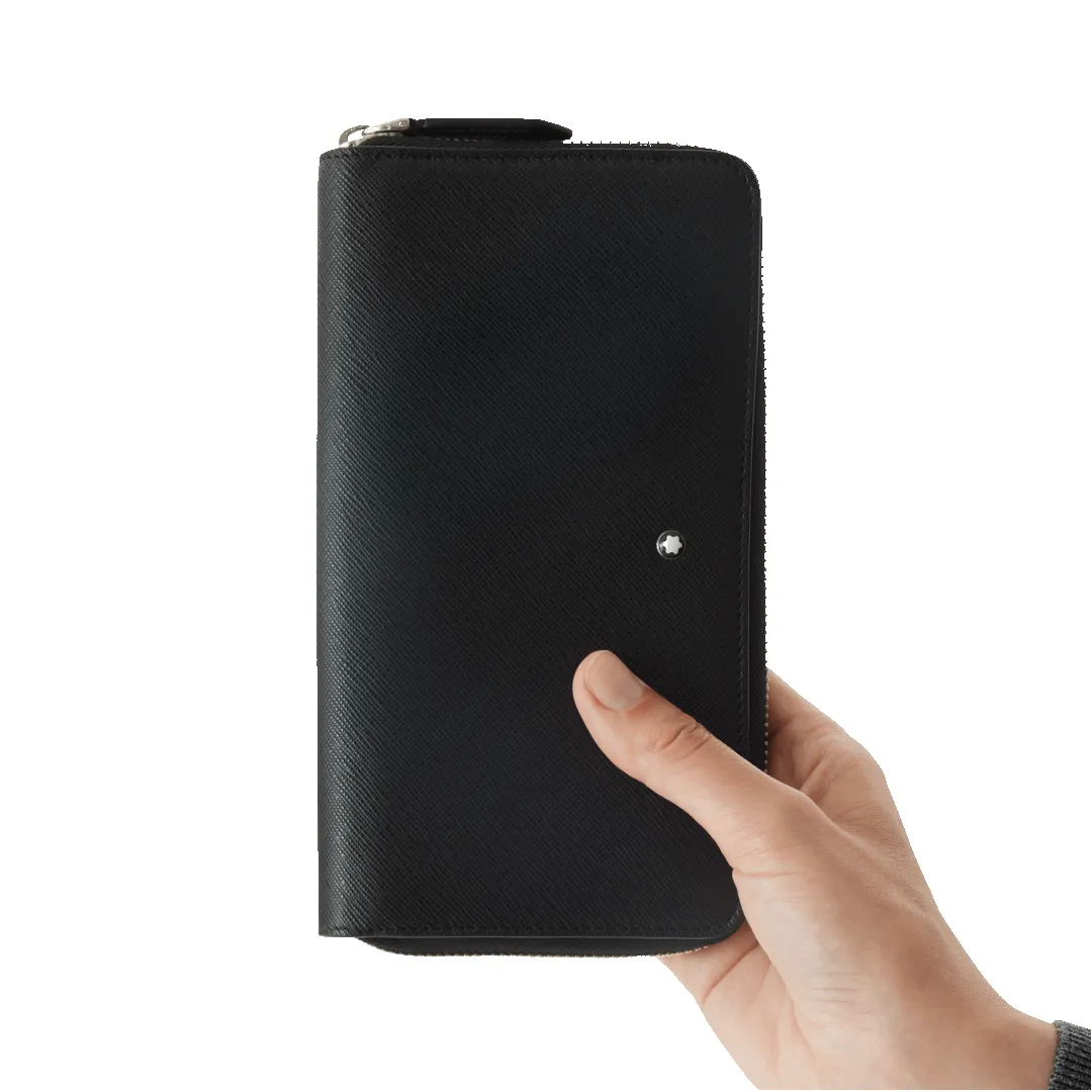 Montblanc Sartorial Wallet 12cc Zip Around Black sold by C.W. Sellors product image thumbnail 4