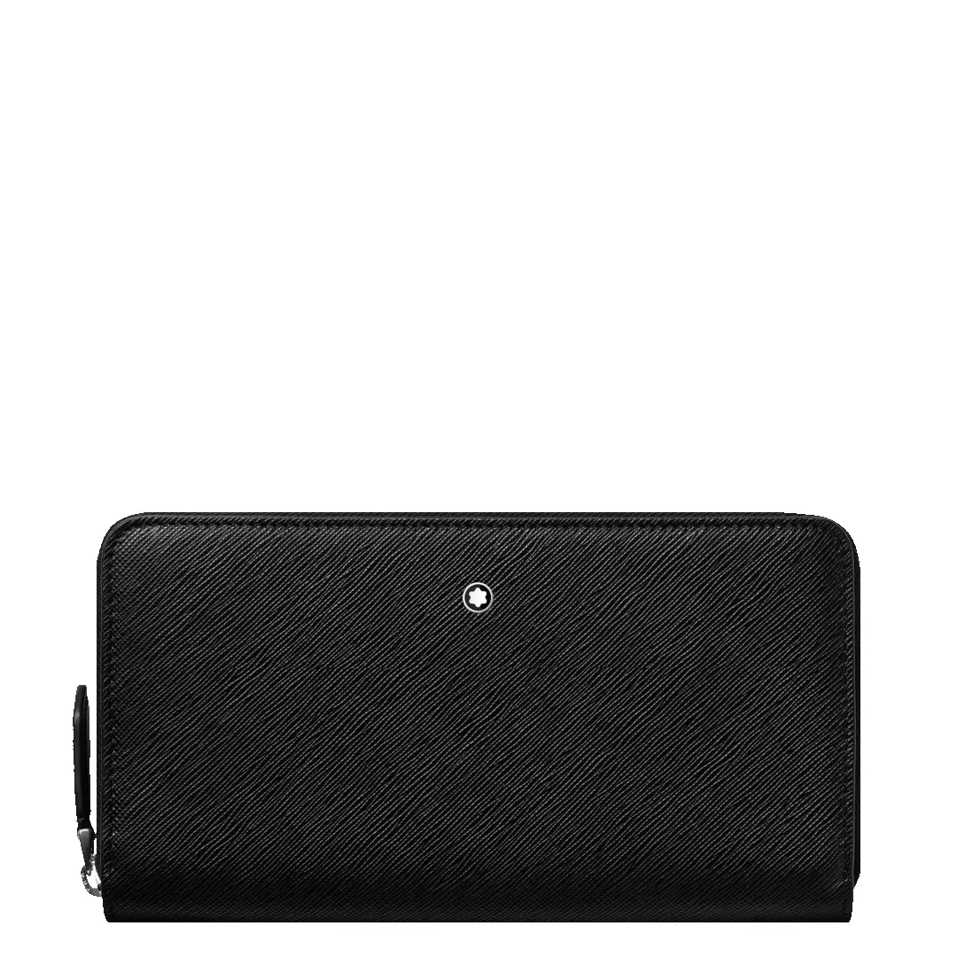 Montblanc Sartorial Wallet 12cc Zip Around Black sold by C.W. Sellors