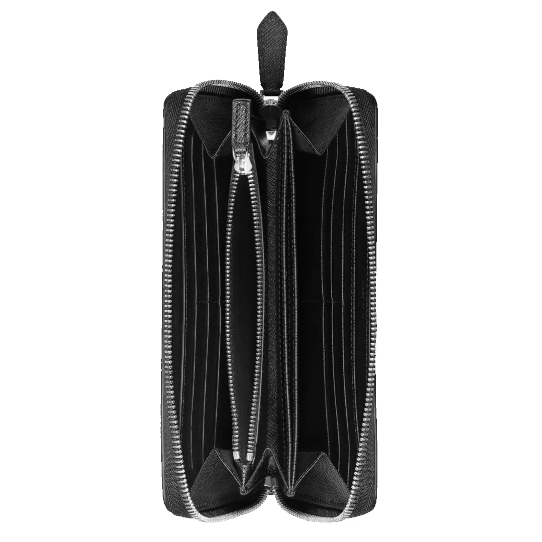 Montblanc Sartorial Wallet 12cc Zip Around Black sold by C.W. Sellors product image thumbnail 3