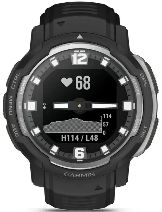 Garmin Instinct Crossover Standard Edition Black Watch sold by C.W. Sellors product image thumbnail 4