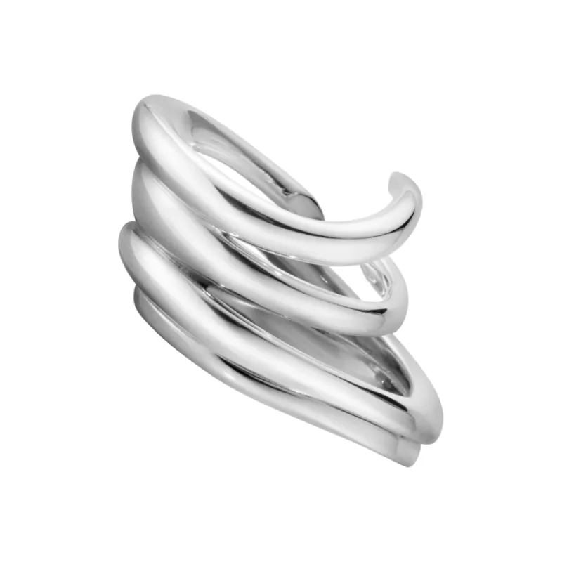 Georg Jensen Arc Sterling Silver Ring sold by C.W. Sellors