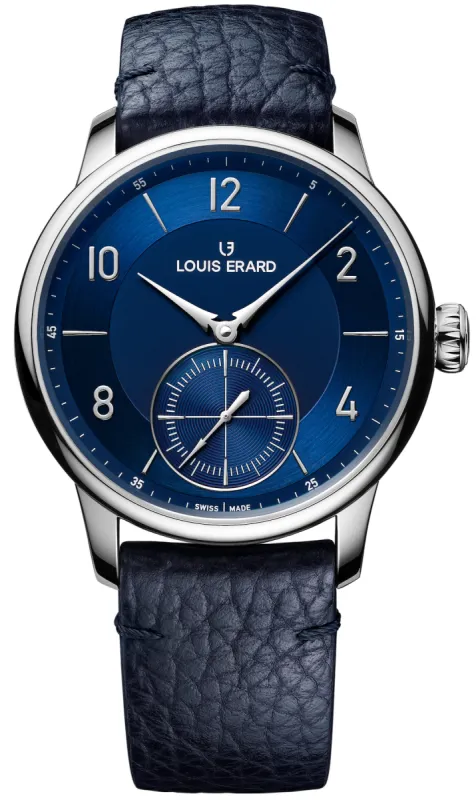 Louis Erard Excellence Petite Seconde Bleu Nuit Watch made by C.W. Sellors