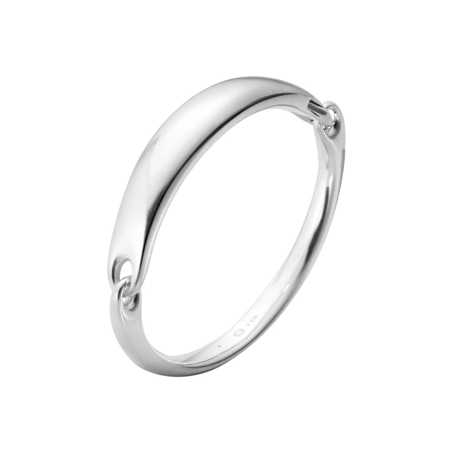 Georg Jensen Reflect Sterling Silver ID Bangle sold by C.W. Sellors