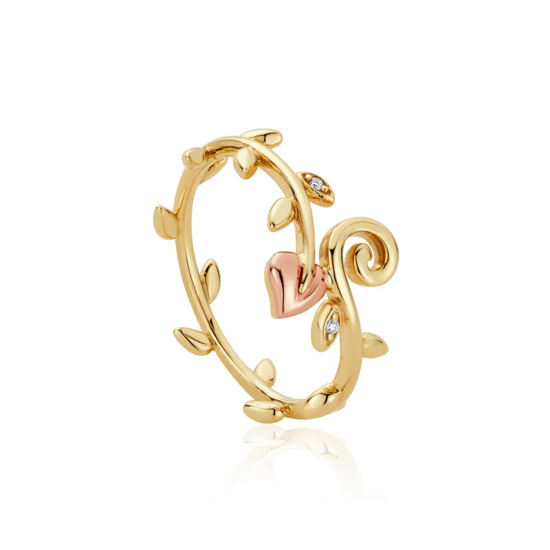 Clogau Vine Of Life 9ct Gold Diamond Ring sold by C.W. Sellors