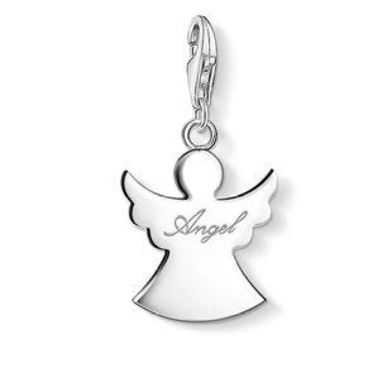 Thomas Sabo Charm Club Sterling Silver Guardian Angel Charm sold by C.W. Sellors