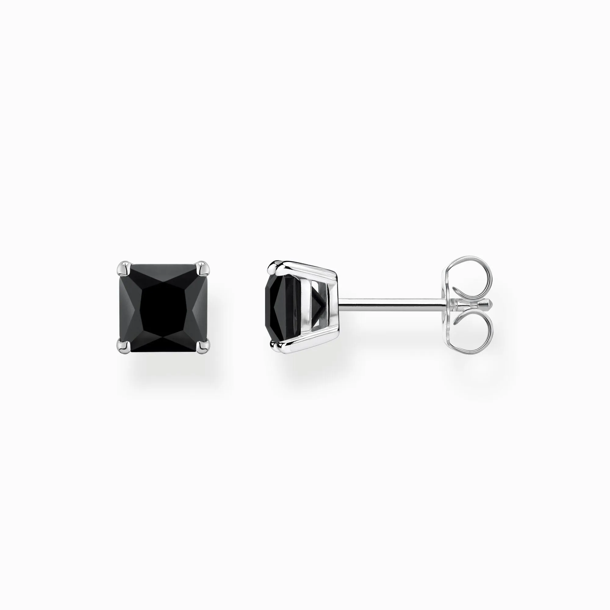 Thomas Sabo Sterling Black Stone Stud Earrings sold by C.W. Sellors