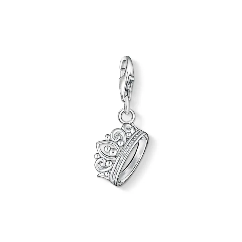 Thomas Sabo Charm Club Sterling Silver Crown Charm sold by C.W. Sellors
