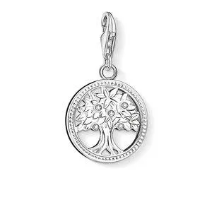 Thomas Sabo Charm Club Sterling Silver Cubic Zirconia Tree Charm sold by C.W. Sellors