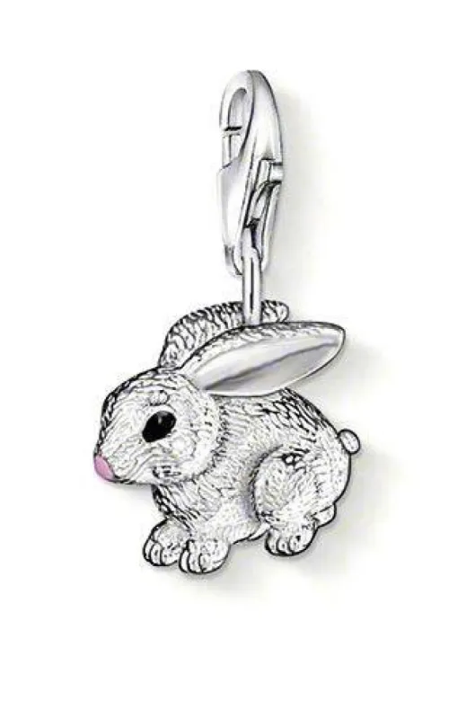 Thomas Sabo Charm Club Sterling Silver Rabbit Charm made by Thomas Sabo