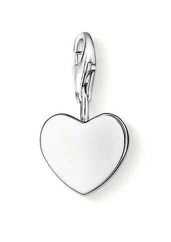 Thomas Sabo Charm Club Sterling Silver Heart Charm sold by C.W. Sellors