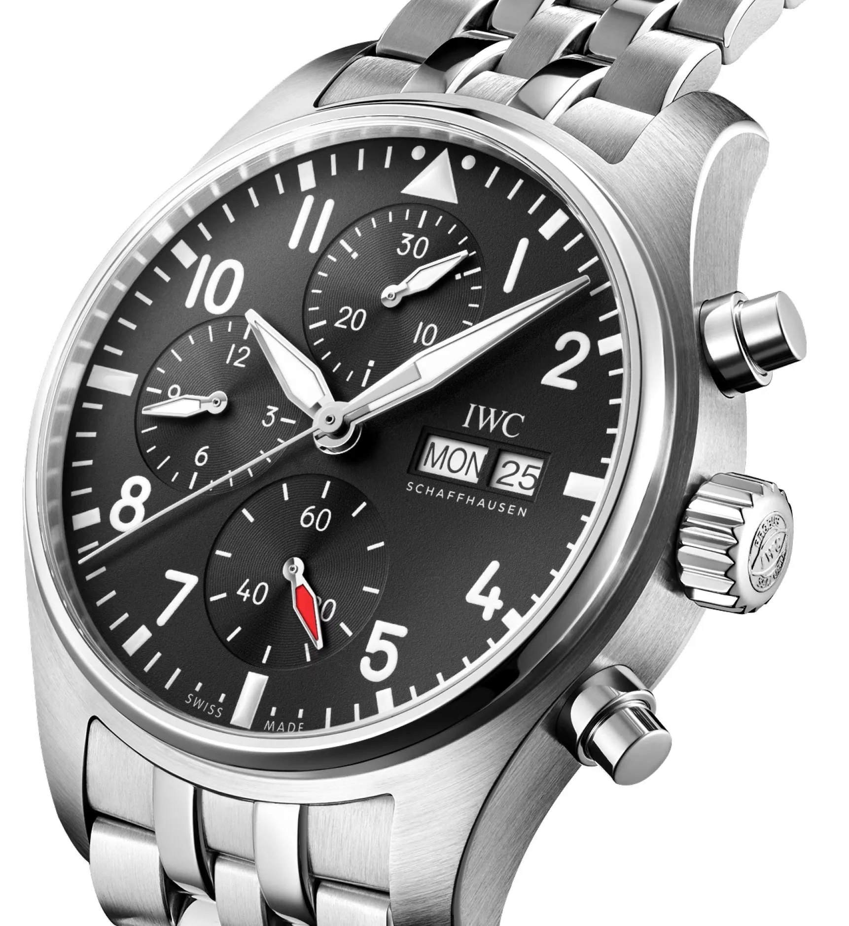 IWC Pilots Chronograph 41 Watch sold by C.W. Sellors product image thumbnail 3