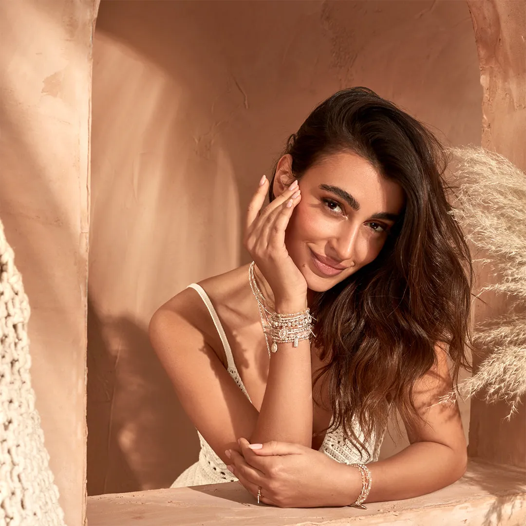 ChloBo Sterling Silver Sunflower Peach Moonstone Bracelet sold by C.W. Sellors product image thumbnail 3