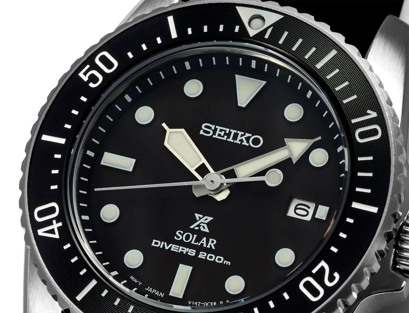 Seiko Prospex Compact Solar Scuba Diver sold by C.W. Sellors product image thumbnail 2