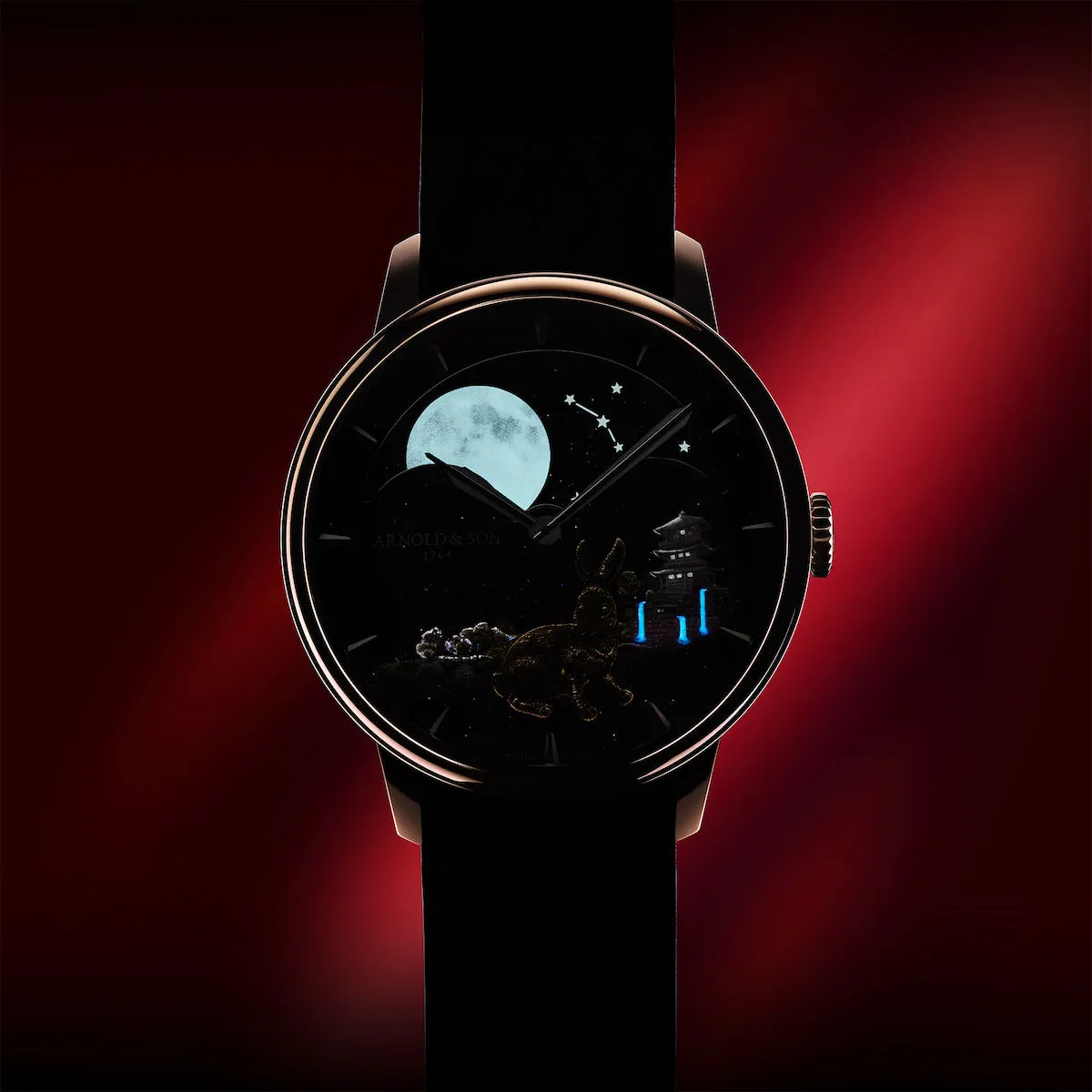 Arnold & Son Perpetual Moon Year of the Rabbit Limited Edition sold by C.W. Sellors product image thumbnail 4
