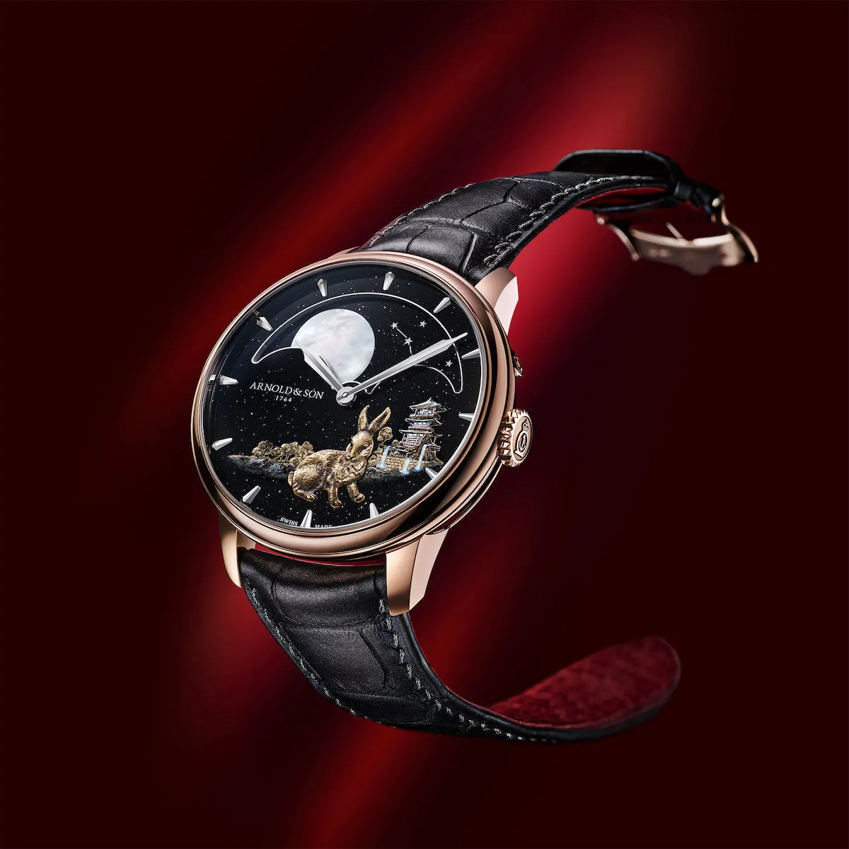 Arnold & Son Perpetual Moon Year of the Rabbit Limited Edition sold by C.W. Sellors product image thumbnail 2