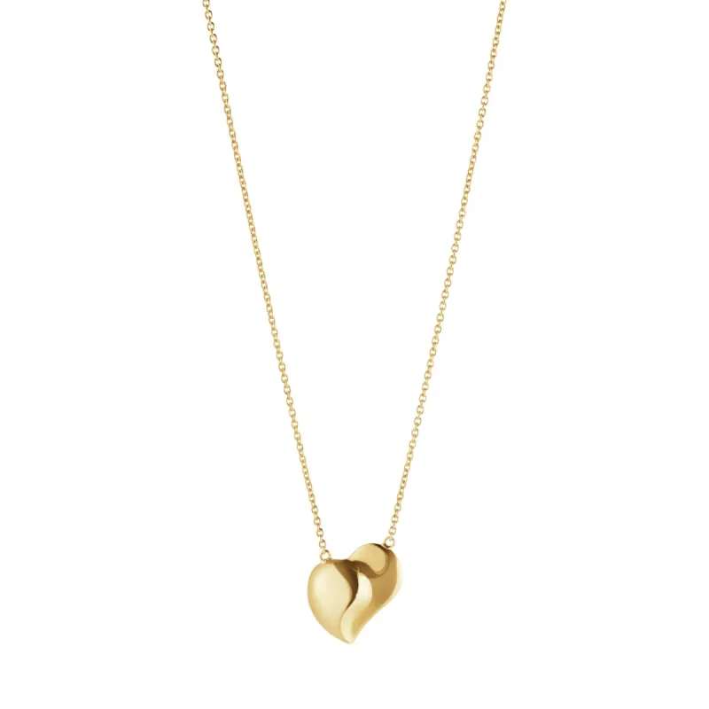Georg Jensen Hearts of Georg Jensen 18ct Yellow Gold Necklace sold by C.W. Sellors