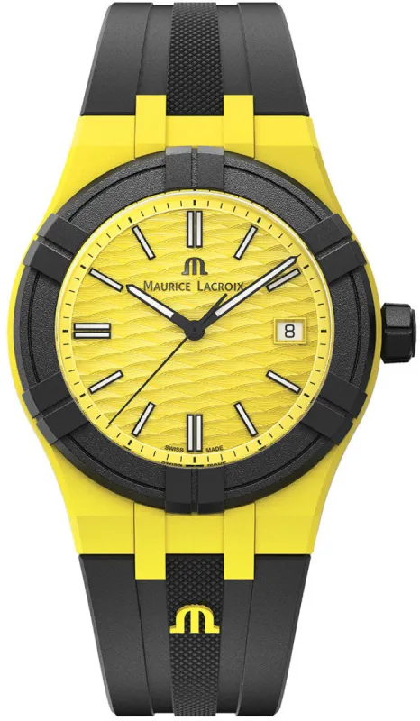 Maurice Lacroix Aikon Quartz TIDE Yellow made by Maurice Lacroix