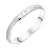 Sterling Silver Hallmark 10mm Hammered Bangle sold by C.W. Sellors