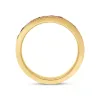 18ct Yellow Gold Sapphire Multicolour Rainbow Channel Set Half Eternity Ring sold by C.W. Sellors