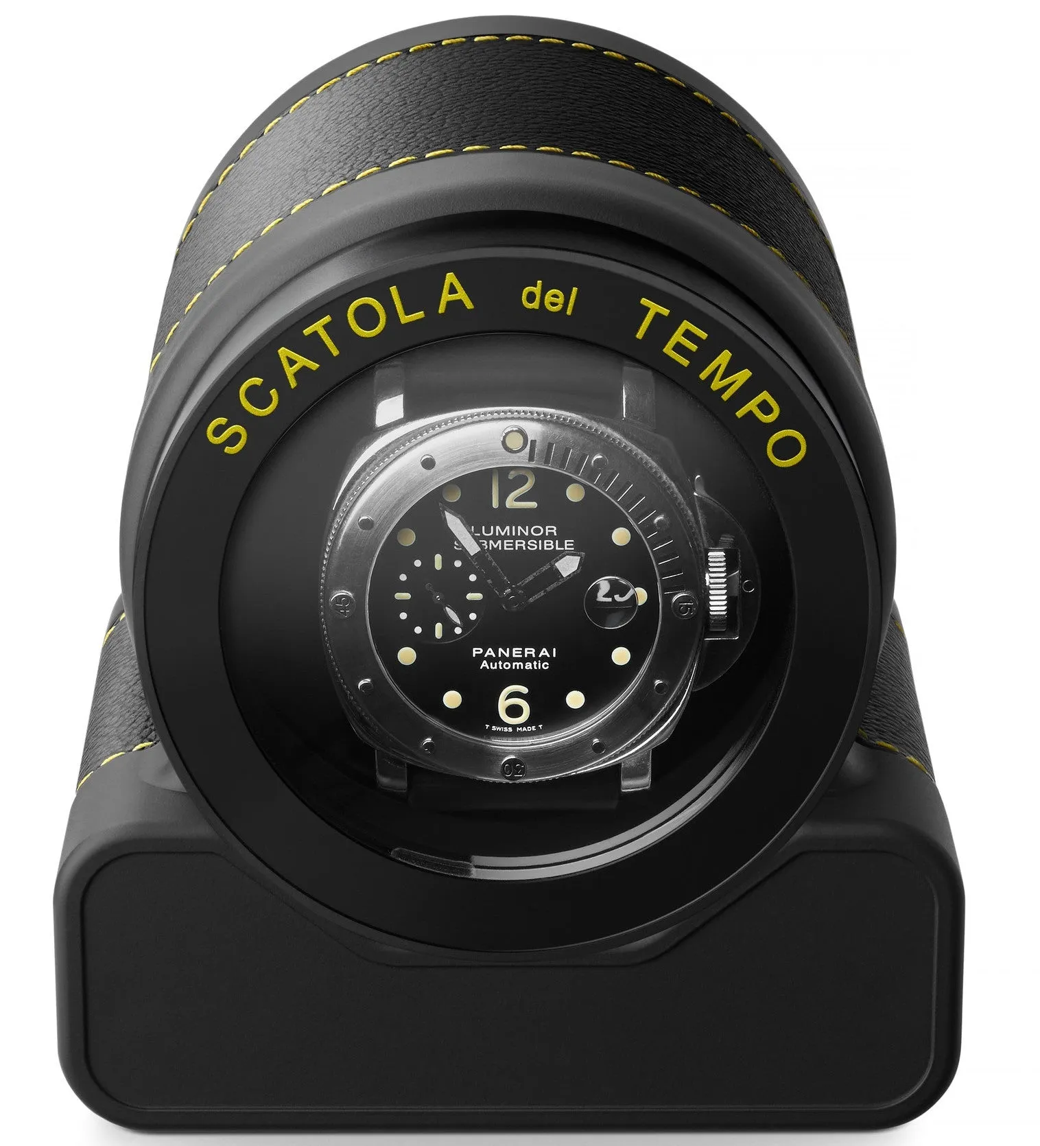 Scatola del Tempo Watch Winder Rotor One Racing Yellow Black sold by C.W. Sellors product image thumbnail 2