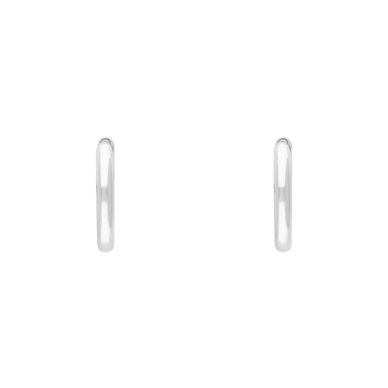 Sterling Silver 12mm Round Hoop Earrings sold by C.W. Sellors