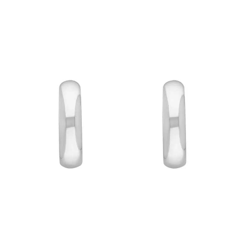 Sterling Silver 14mm Hoop Earrings sold by C.W. Sellors