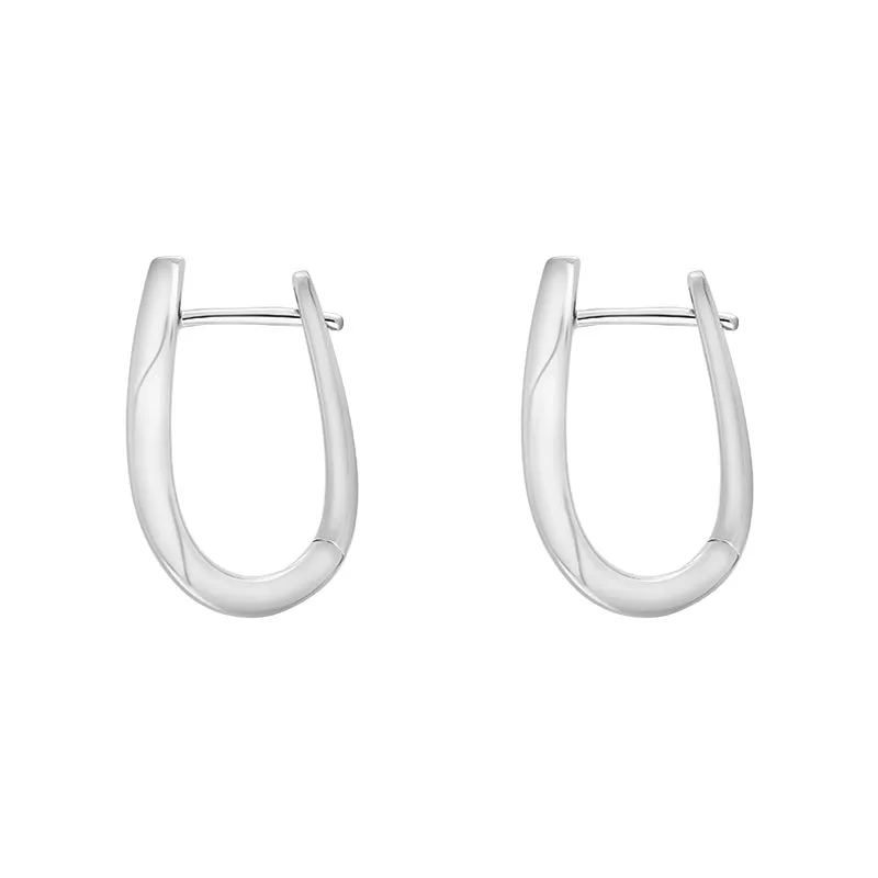 Sterling Silver 20x14mm Twisted Hoop Earrings sold by C.W. Sellors product image thumbnail 2