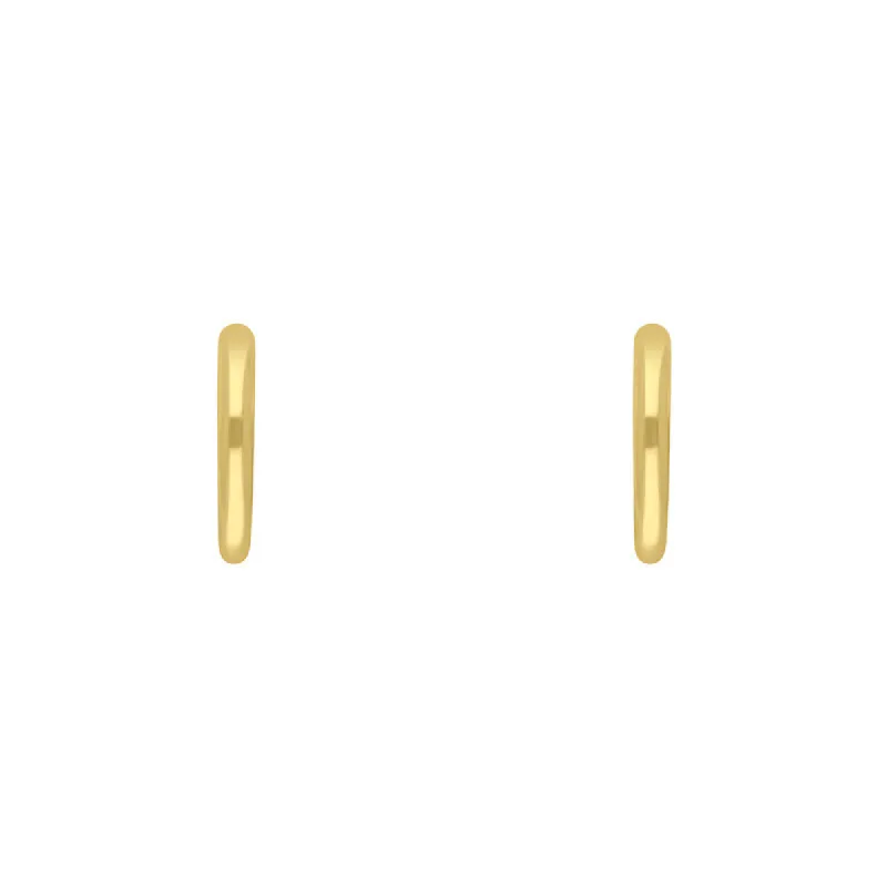 9ct Yellow Gold Round Hoop Earrings sold by C.W. Sellors
