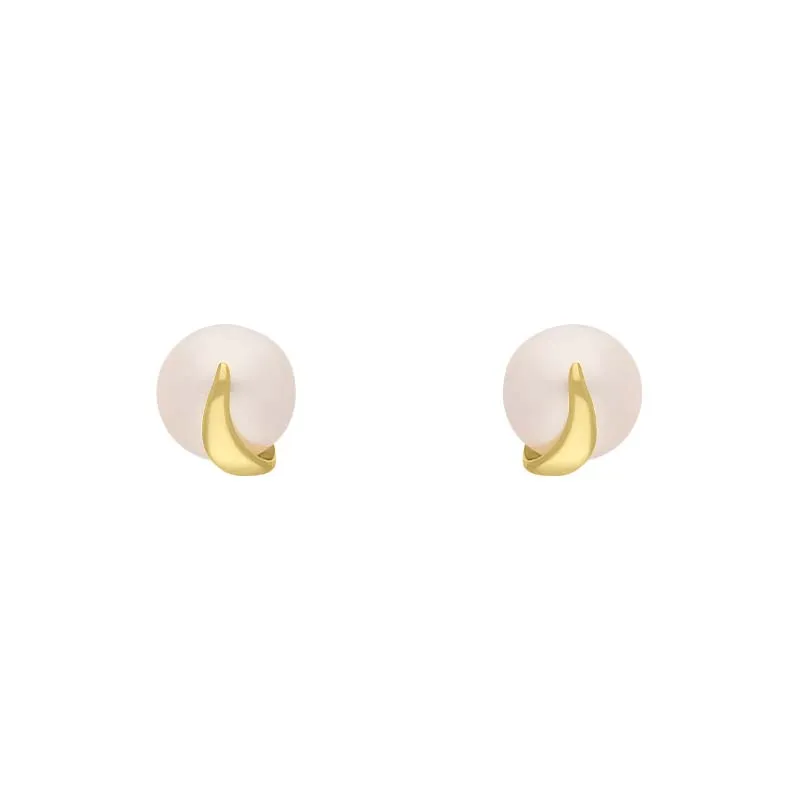 9ct Yellow Gold Freshwater Pearl Stud Earrings sold by C.W. Sellors