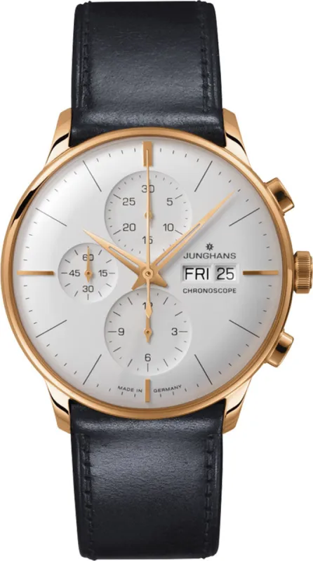 Junghans Meister Chronoscope Watch made by C.W. Sellors