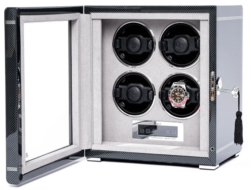 Rapport Watch Winder Formula 4 Carbon Fibre made by C.W. Sellors