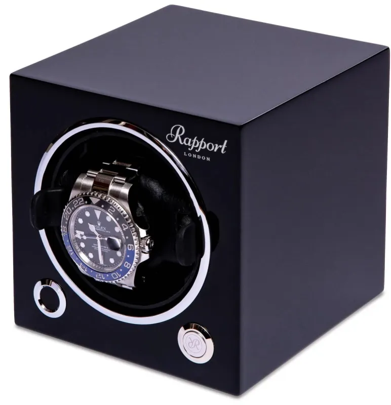 Rapport Watch Winder Evo Single Black made by C.W. Sellors
