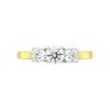 18ct Yellow Gold 1.02ct Diamond Three Stone Ring sold by C.W. Sellors
