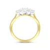 18ct Yellow Gold 1.02ct Diamond Three Stone Ring sold by C.W. Sellors