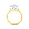 18ct Yellow Gold 1.00ct Diamond Flower Cluster Ring sold by C.W. Sellors