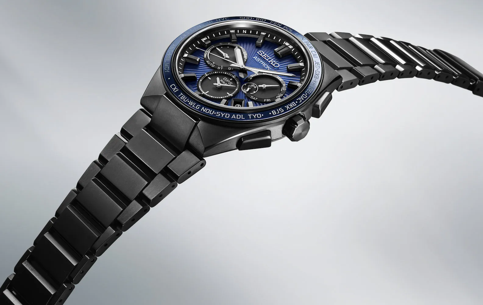 Seiko Astron Sunray Midnight GPS Solar sold by C.W. Sellors product image thumbnail 2