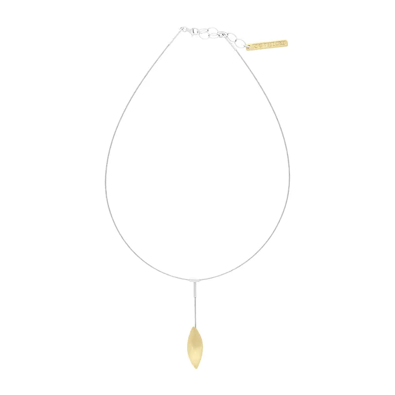 Sterling Silver Gold Plated Dropper Necklace D sold by C.W. Sellors product image thumbnail 2