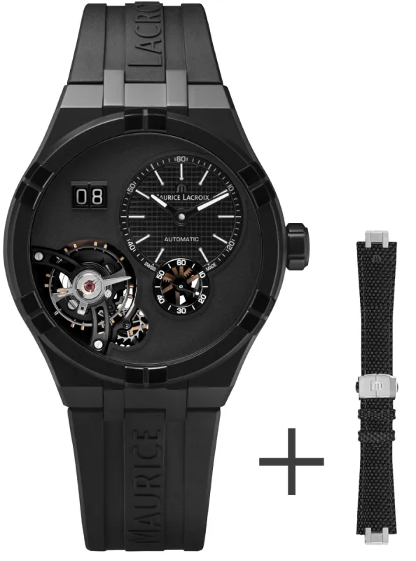 Maurice Lacroix Aikon Master Grand Date Black Watch made by Maurice Lacroix