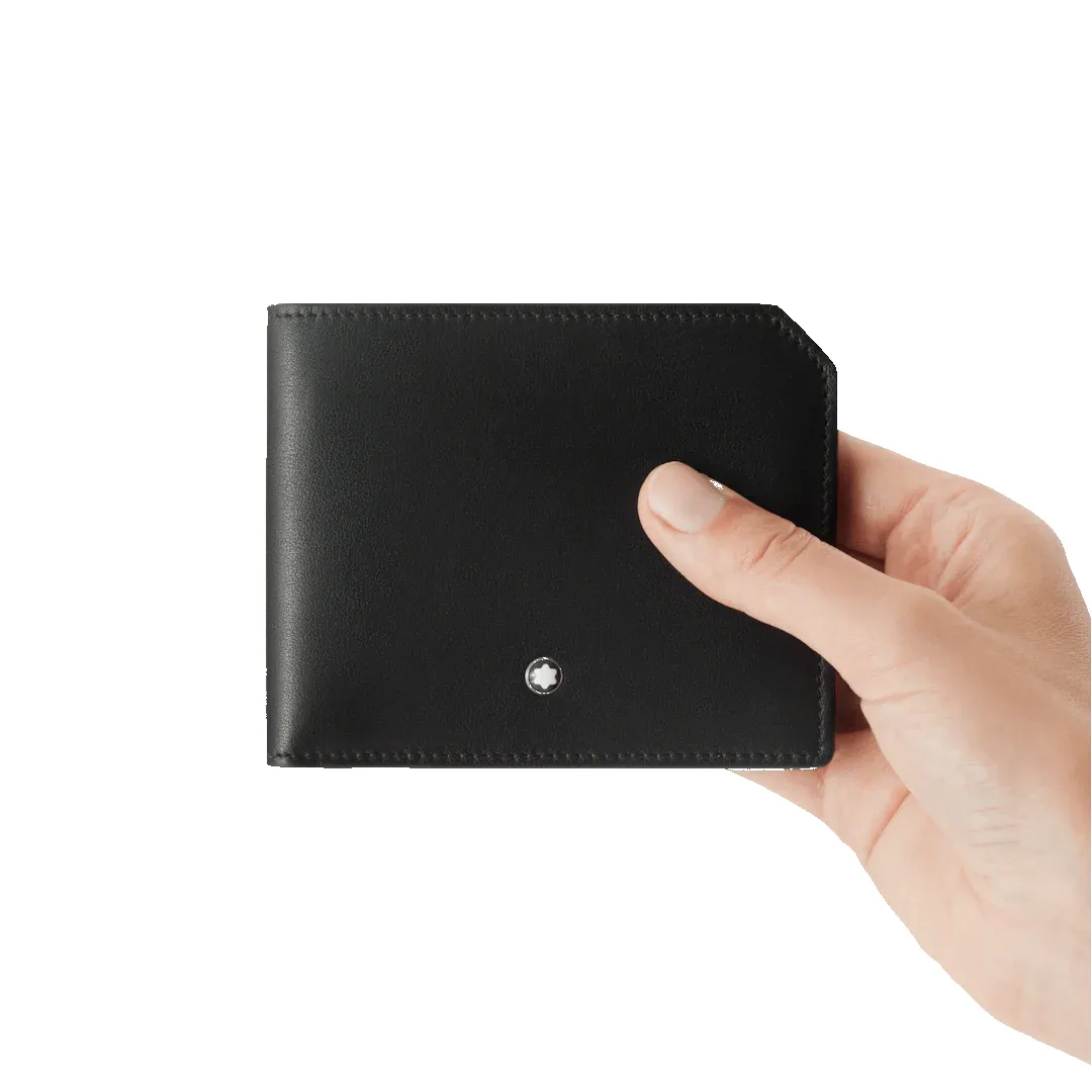 Montblanc Meisterstuck Selection Soft Wallet 6cc Black sold by C.W. Sellors product image thumbnail 3