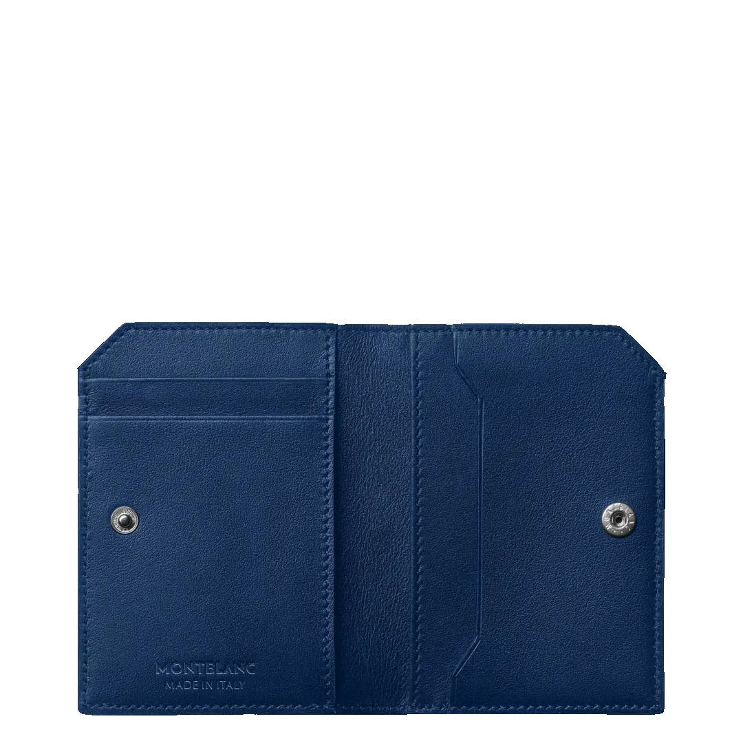 Montblanc Meisterstuck Selection Soft Mini Wallet 4cc Blue D sold by C.W. Sellors product image thumbnail 2