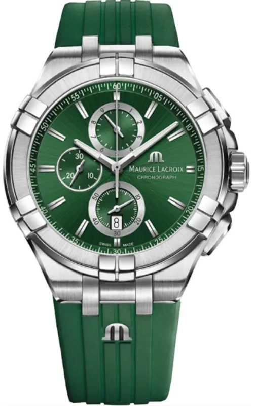 Maurice Lacroix Aikon Quartz Chronograph Green sold by C.W. Sellors
