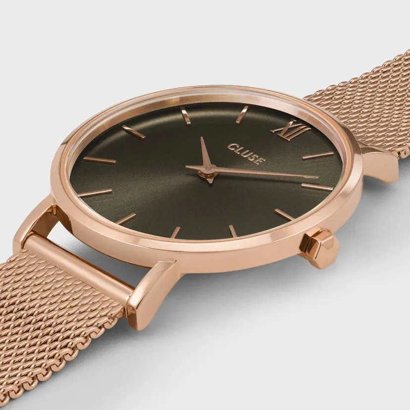 Cluse Minuit Mesh Grey Rose Gold sold by C.W. Sellors product image thumbnail 2