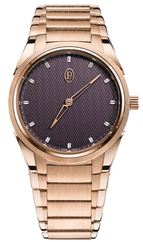 Parmigiani Fleurier Tonda PF Rose Gold Deep Ruby 36 made by C.W. Sellors